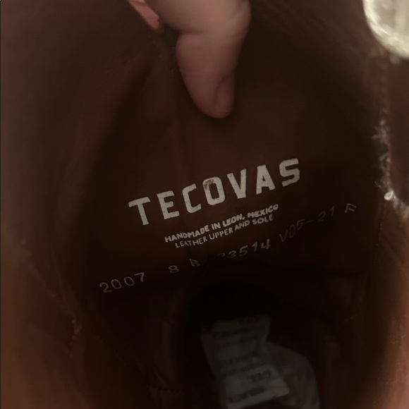 Tecovas Annie Bone Cowboy Boots - Picture 2 of 6